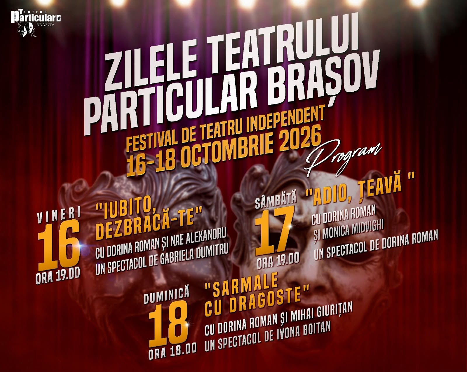 ZILELE TEATRULUI PARTICULAR BRAȘOV